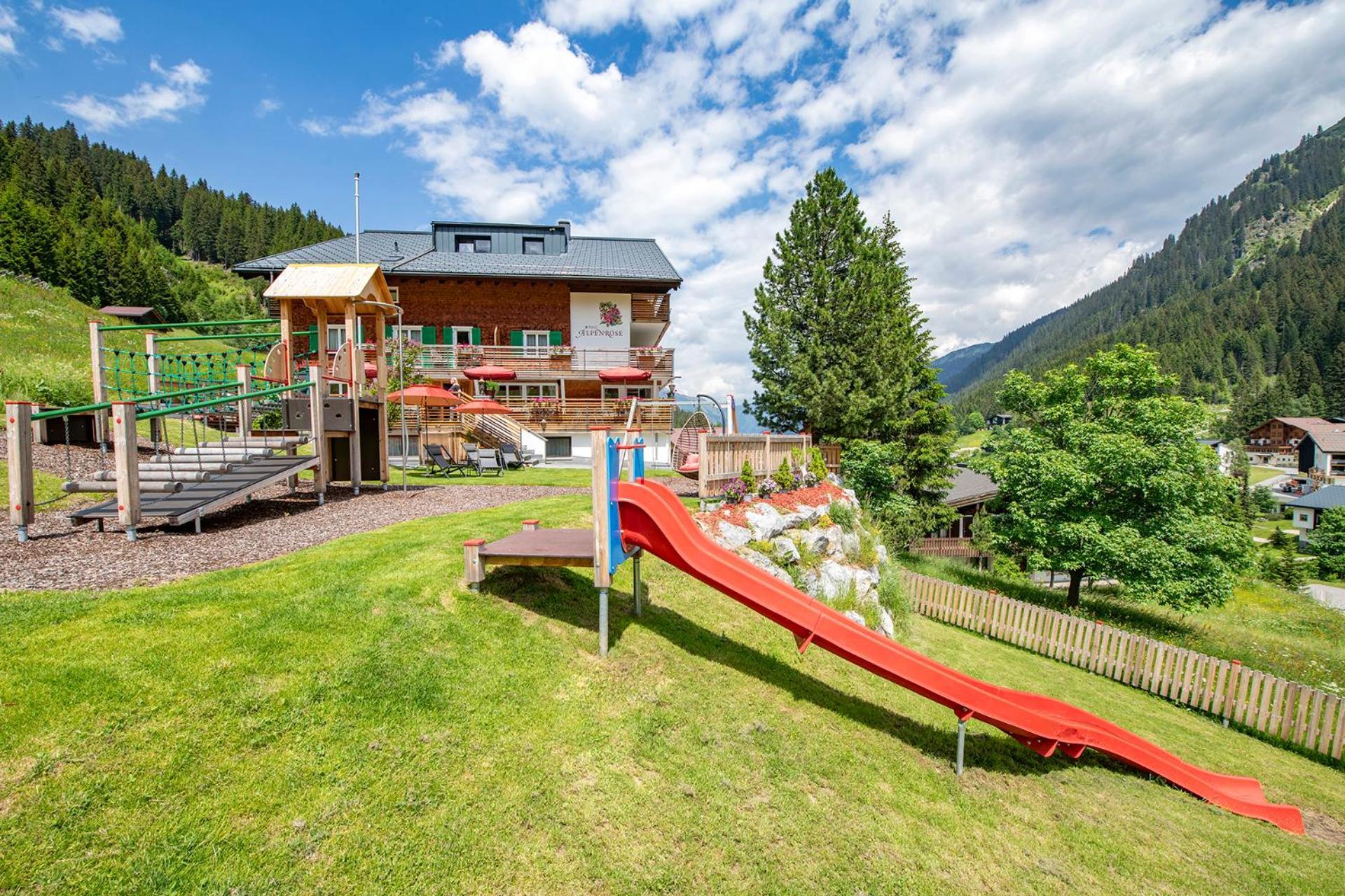 Hotel Alpenrose Gargellen Eksteriør bilde
