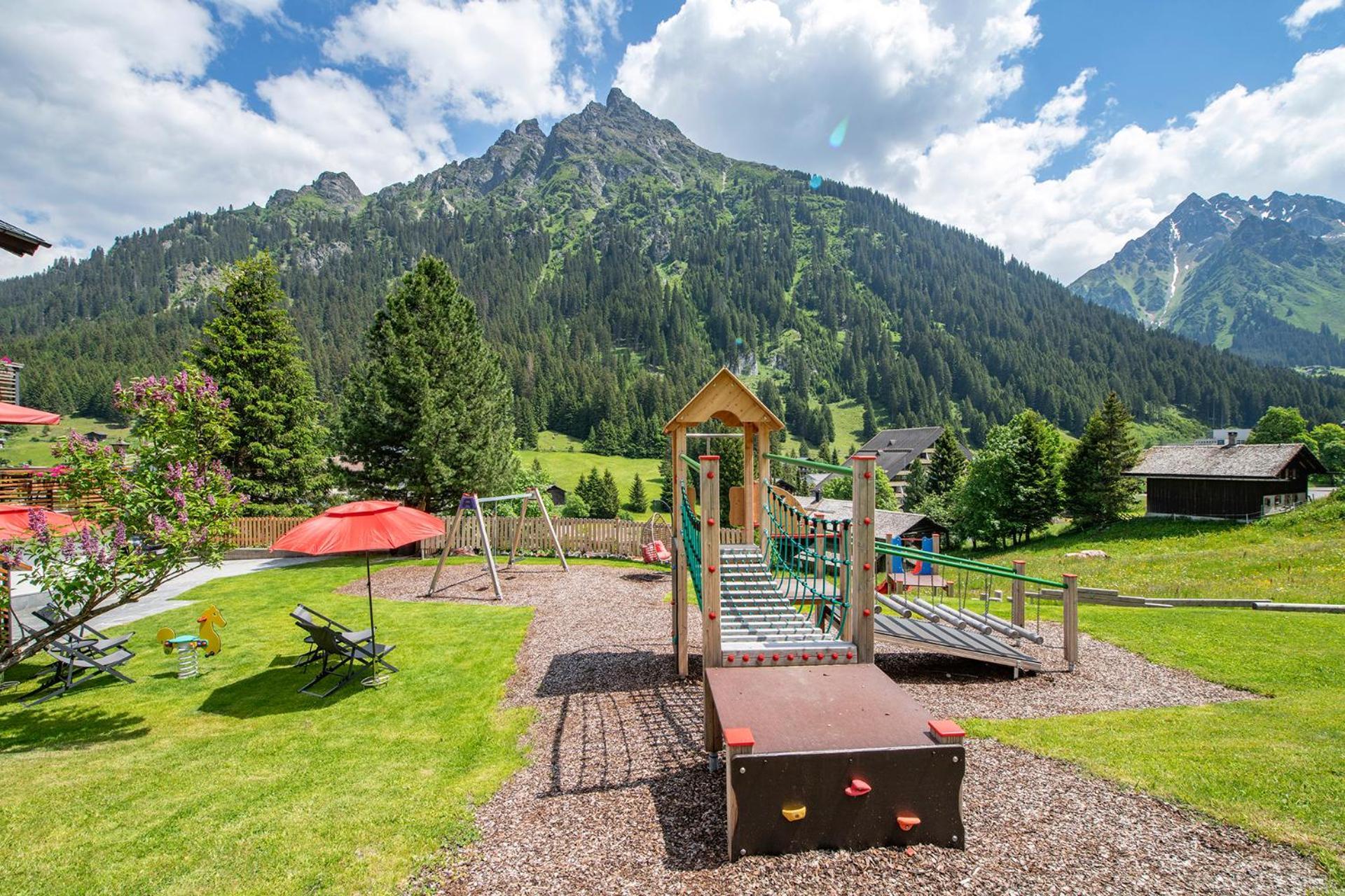 Hotel Alpenrose Gargellen Eksteriør bilde